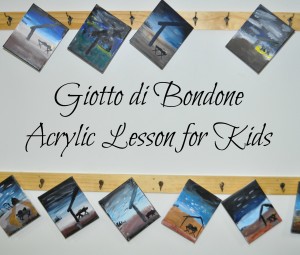 Giotto Acrylic Lesson