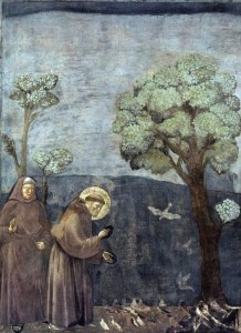 Giotto Legend-of-St-Francis-Sermon-to-the-Birds