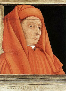 Portrait of Giottodetail of Five Masters of the Florentine Renaissance Paulo Uccello c. 1450, Tempera on wood Musée du Louvre, Paris 