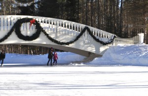 Christmas bridge