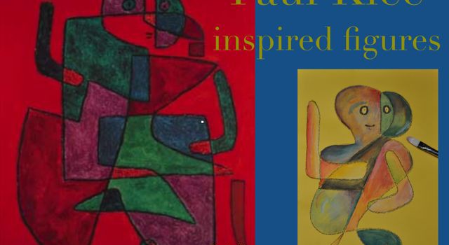 Paul Klee Watercolor-Crayon Lesson