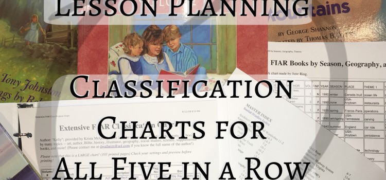 Five in a Row Classification Charts